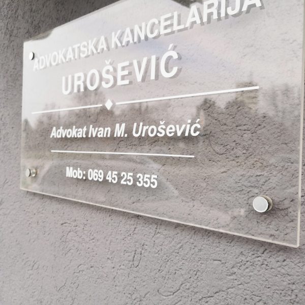 reklamne table za advokatske kancelarije proizvodi od klirita stamparija steam 013 pancevo